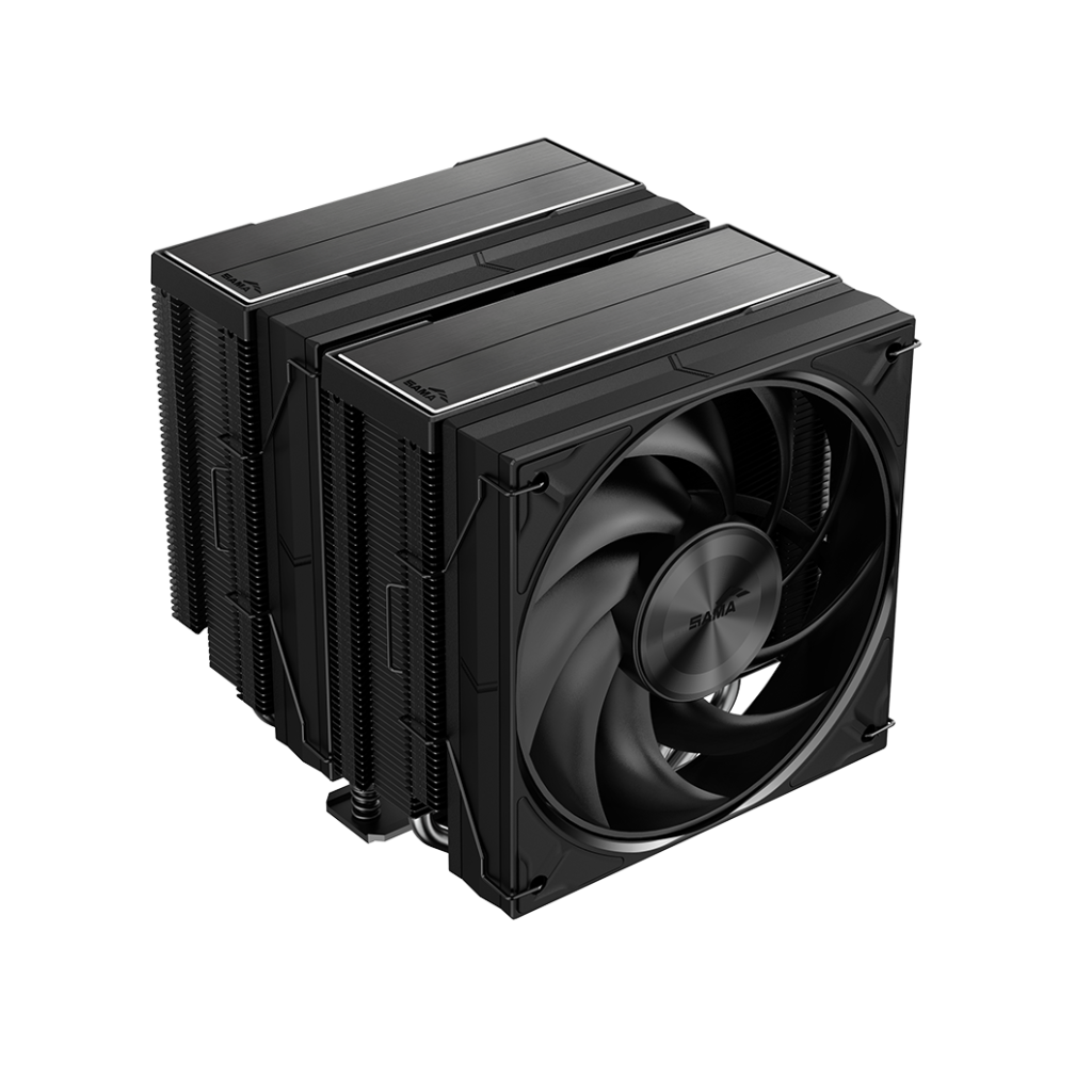 SAMA A60 Black Dual Tower CPU Cooler
