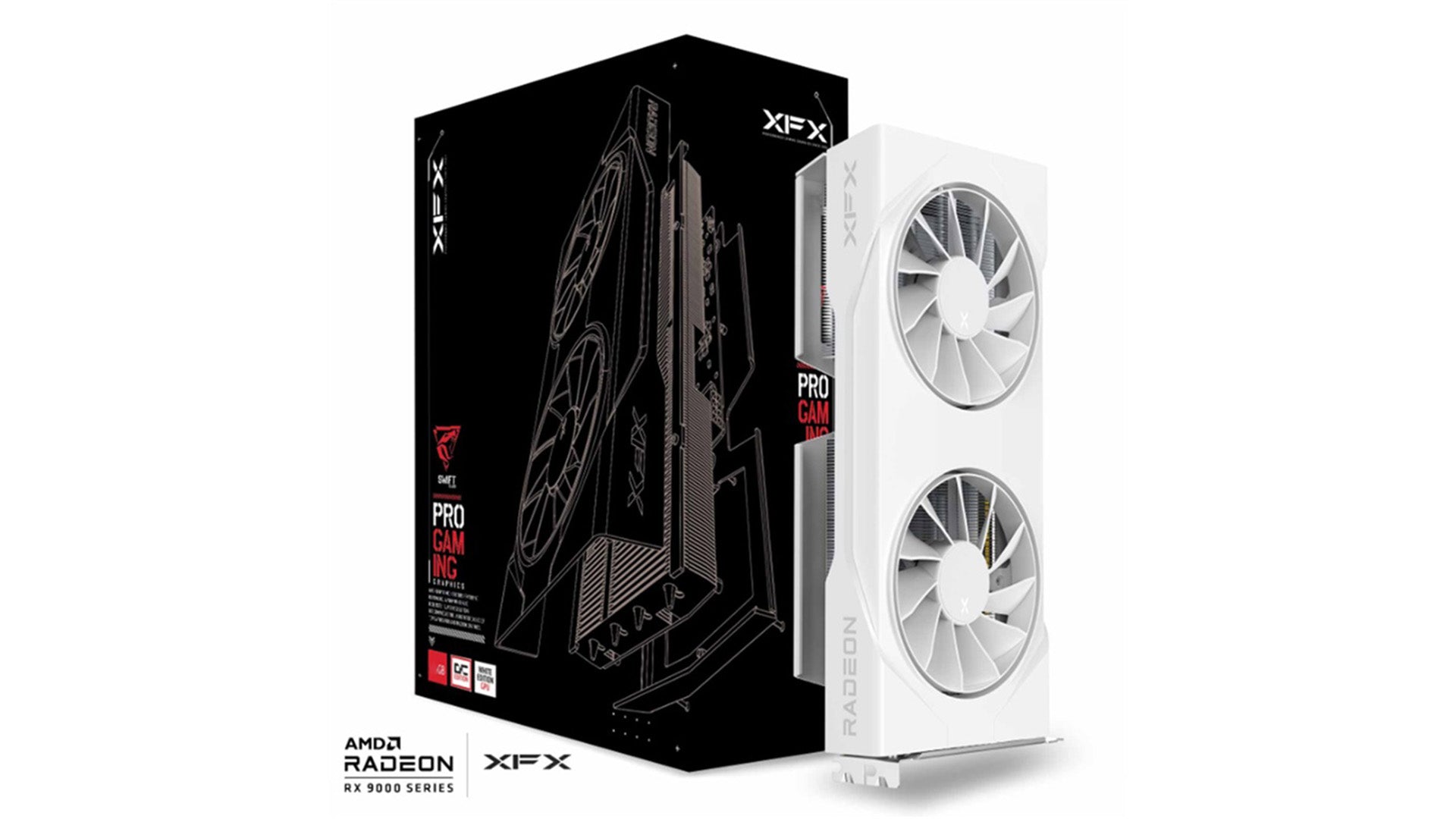 XFX Swift AMD Radeon RX 9060 XT OC Gaming Ed. 16GB