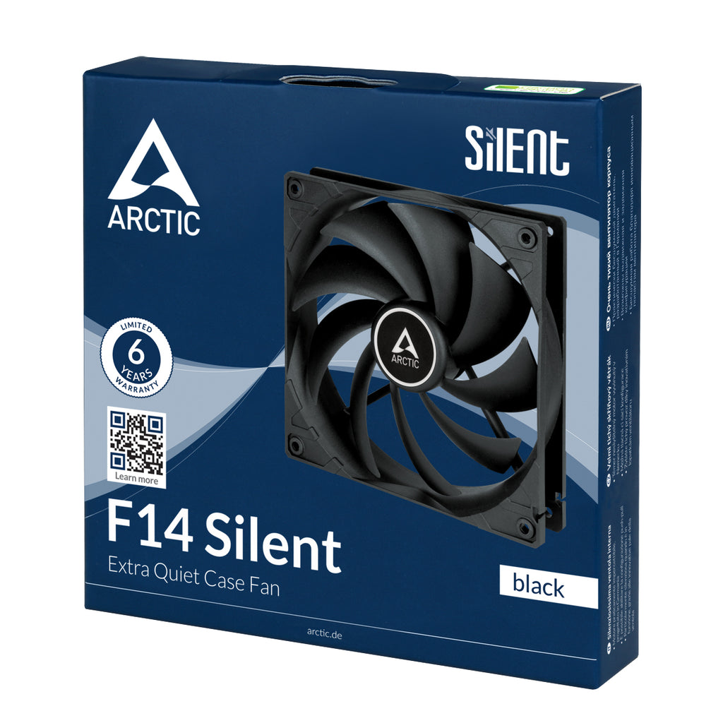 ARCTIC F14 Silent (Black)