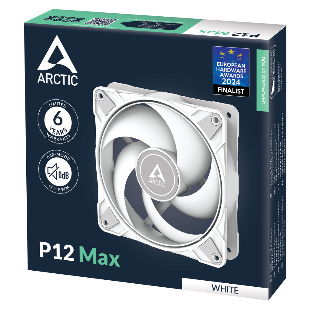ARCTIC P12 Max (White)