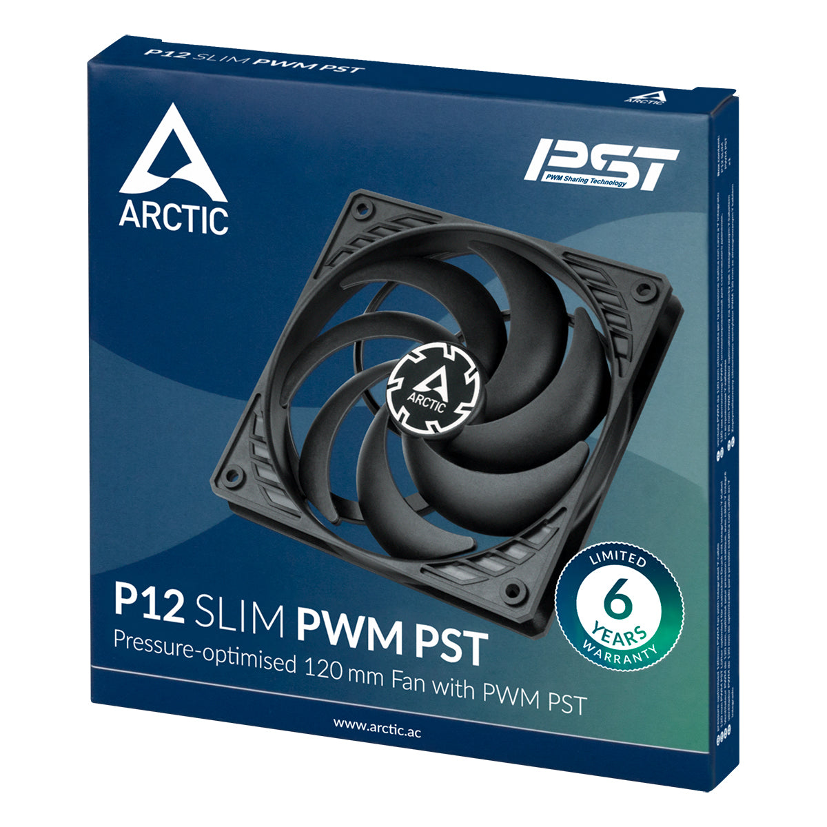 ARCTIC P12 Slim PWM PST