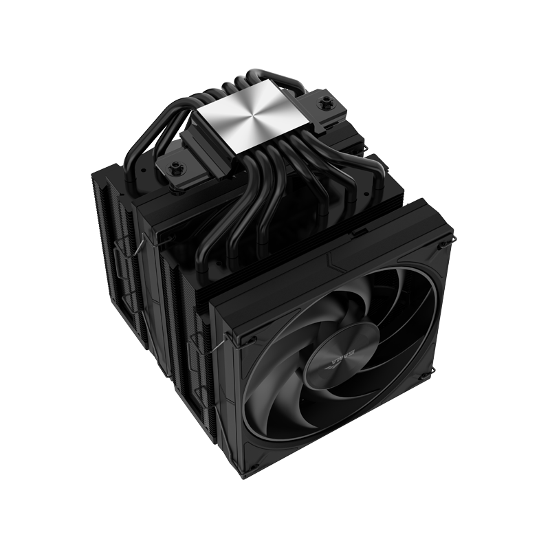SAMA A60 Black Dual Tower CPU Cooler