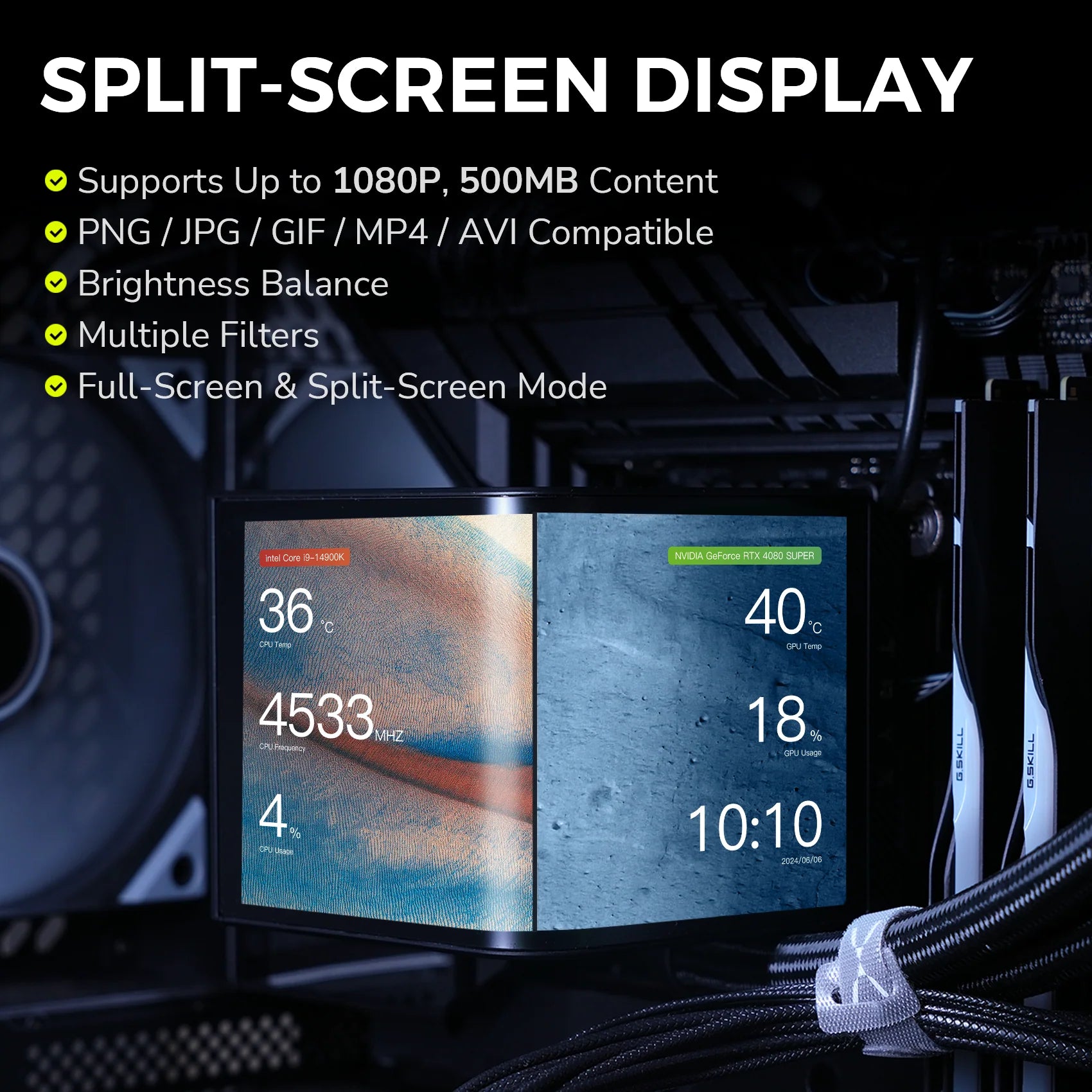 TRYX PANORAMA 360mm AIO Liquid Cooler