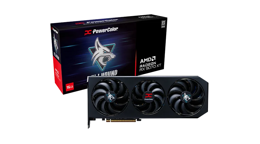 PowerColor Hellhound AMD Radeon RX 9070 XT 16GB