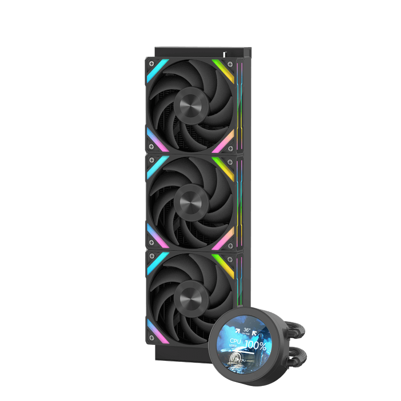 SAMA Q70 with 2.8" LCD 360mm AIO