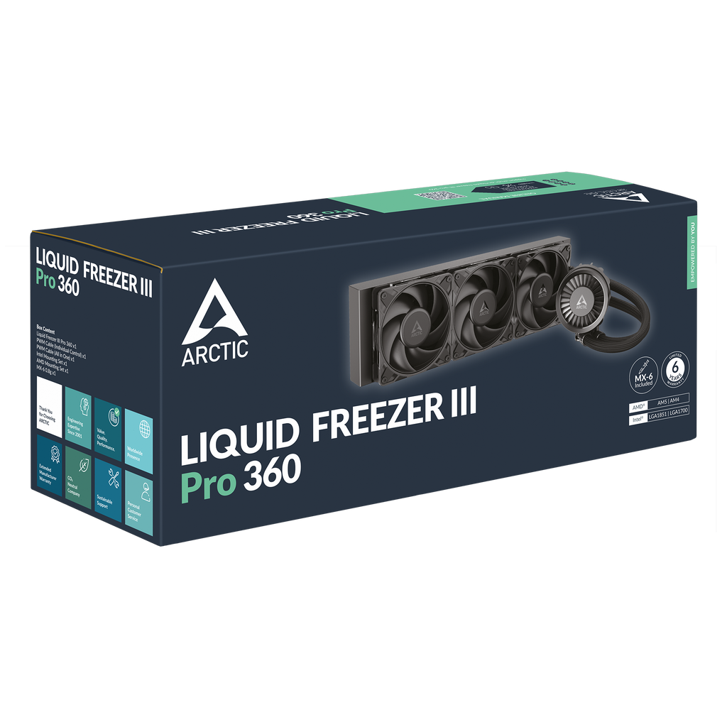 ARCTIC Liquid Freezer III Pro 360 (Black)