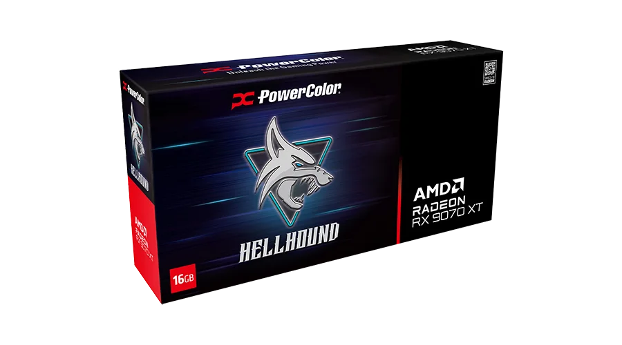 PowerColor Hellhound AMD Radeon RX 9070 XT 16GB
