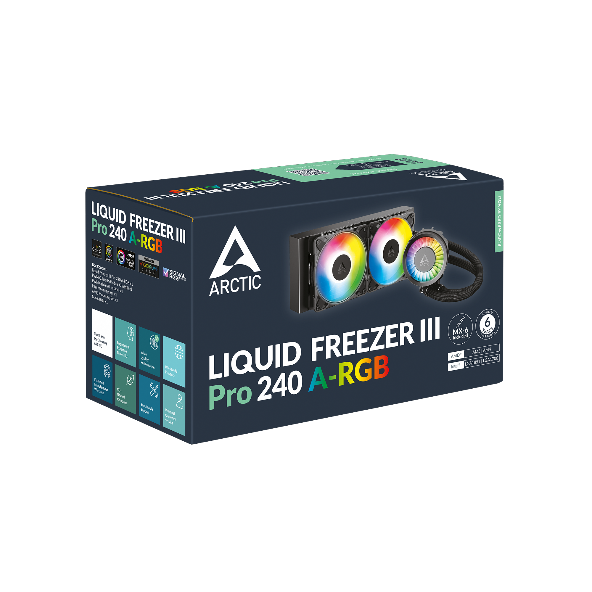ARCTIC Liquid Freezer III Pro 240 A-RGB (Black)