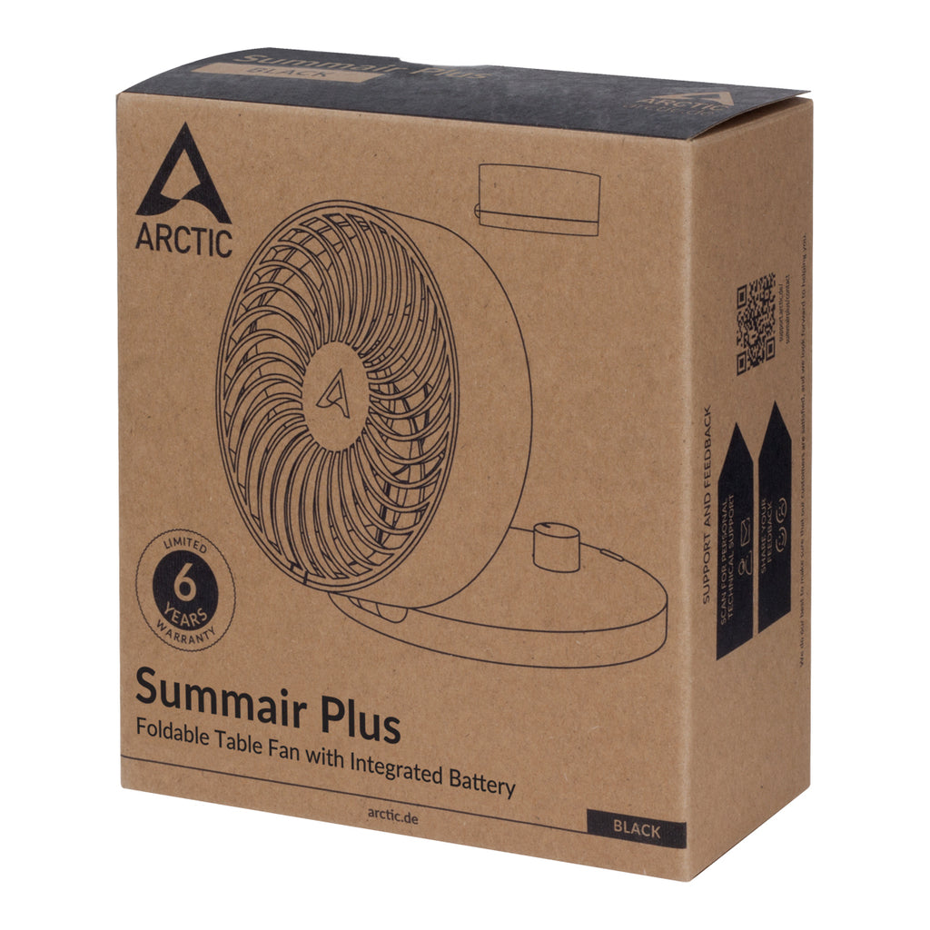ARCTIC Summair Plus (Black)