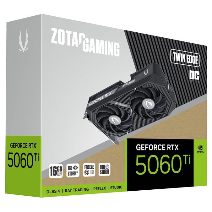 Zotac Gaming GeForce RTX 5060 Ti 16GB Twin Edge OC