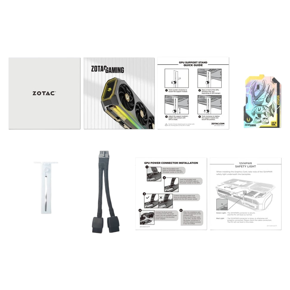 Zotac Gaming GeForce RTX 5070 AMP White Edition 12GB