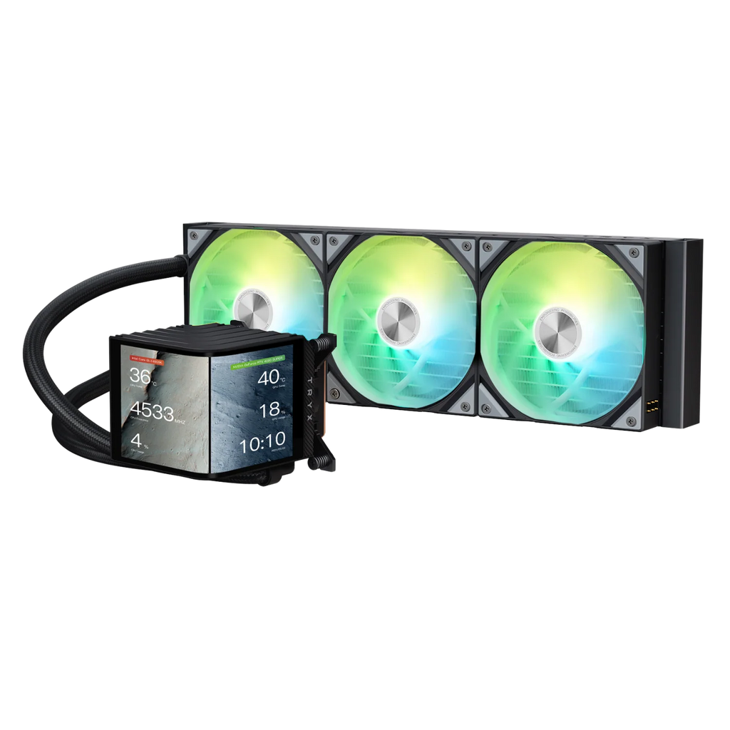 TRYX PANORAMA 360mm AIO Liquid Cooler ARGB