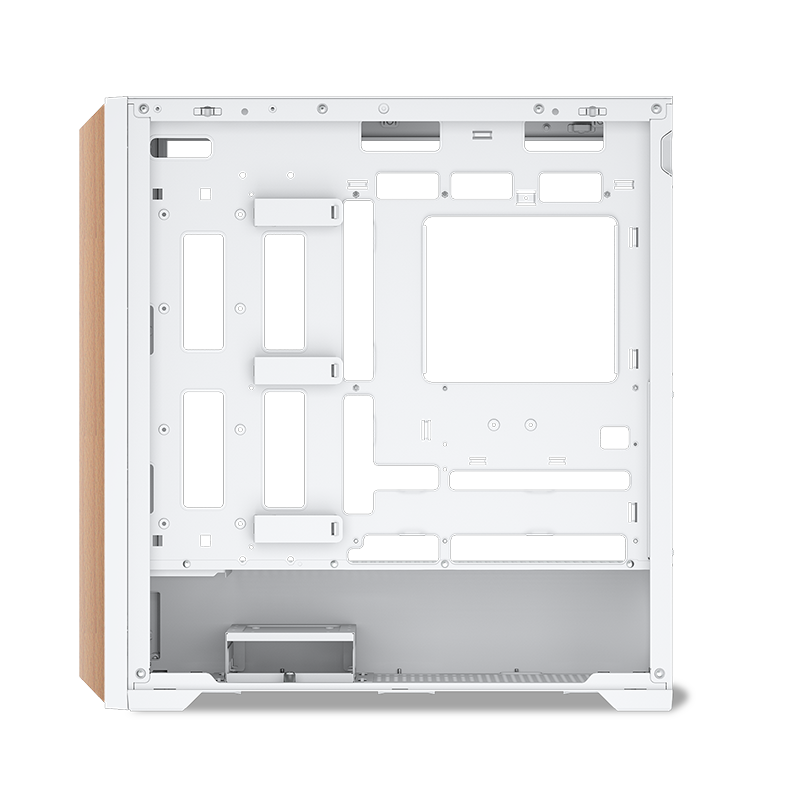 SAMA Z60 Walnut Wood ATX Mid Tower Case
