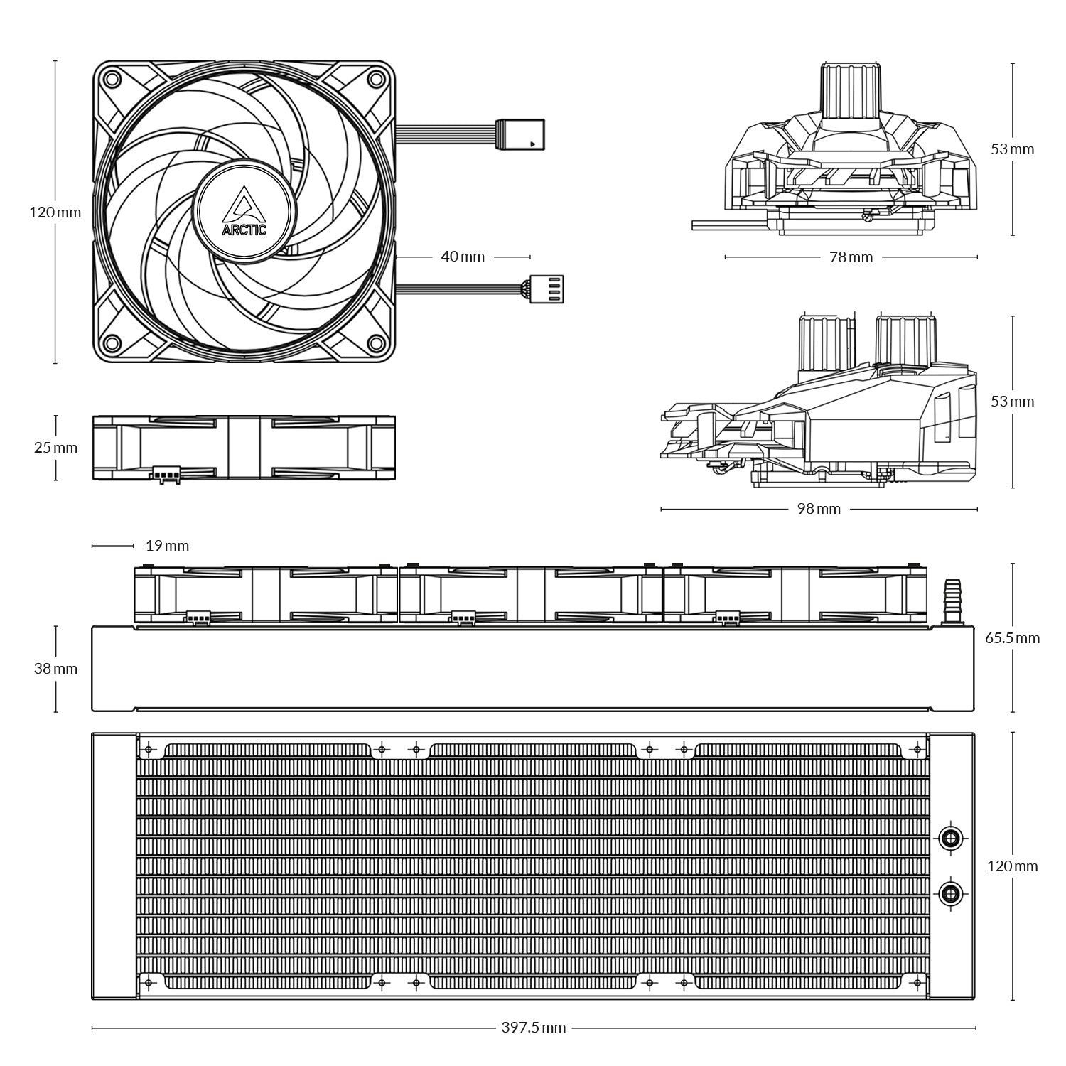 ARCTIC Liquid Freezer II - 360 A-RGB