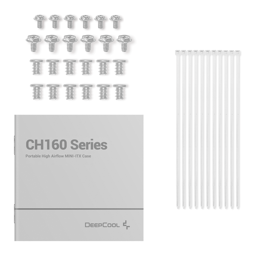 DeepCool CH160 Mesh White