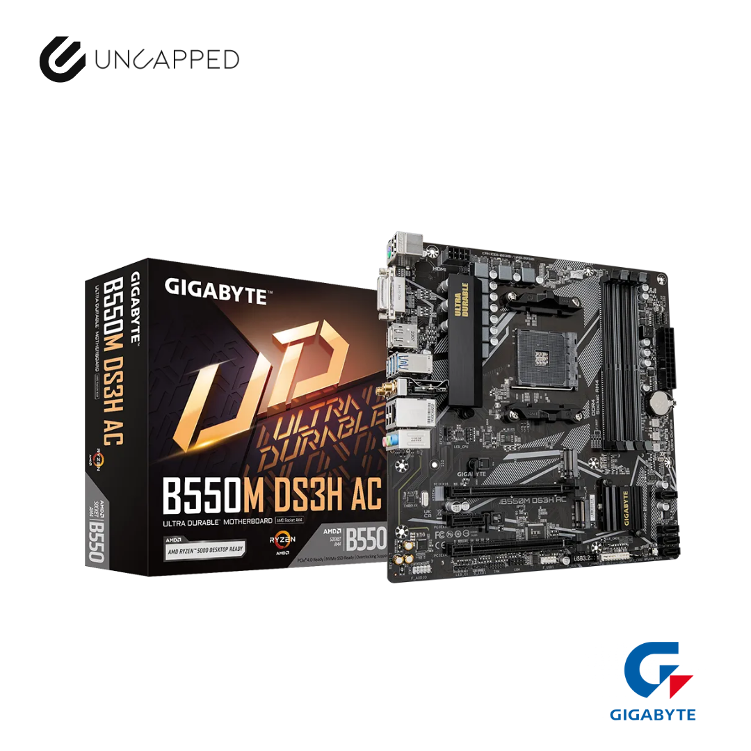 Gigabyte B550M DS3H AC