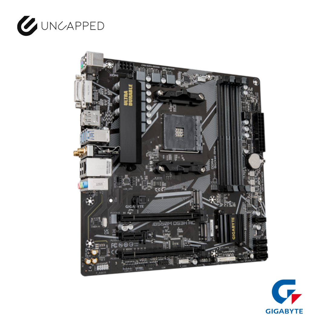 Gigabyte B550M DS3H AC