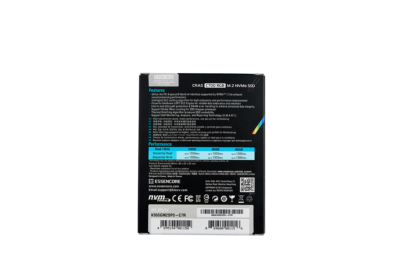 KLEVV Cras C700 RGB