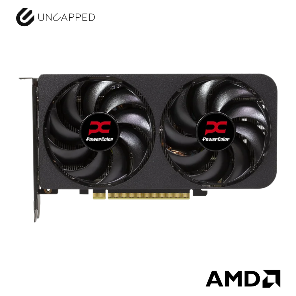 9060 XT 16GB Powercolor Reaper RX Black Dual