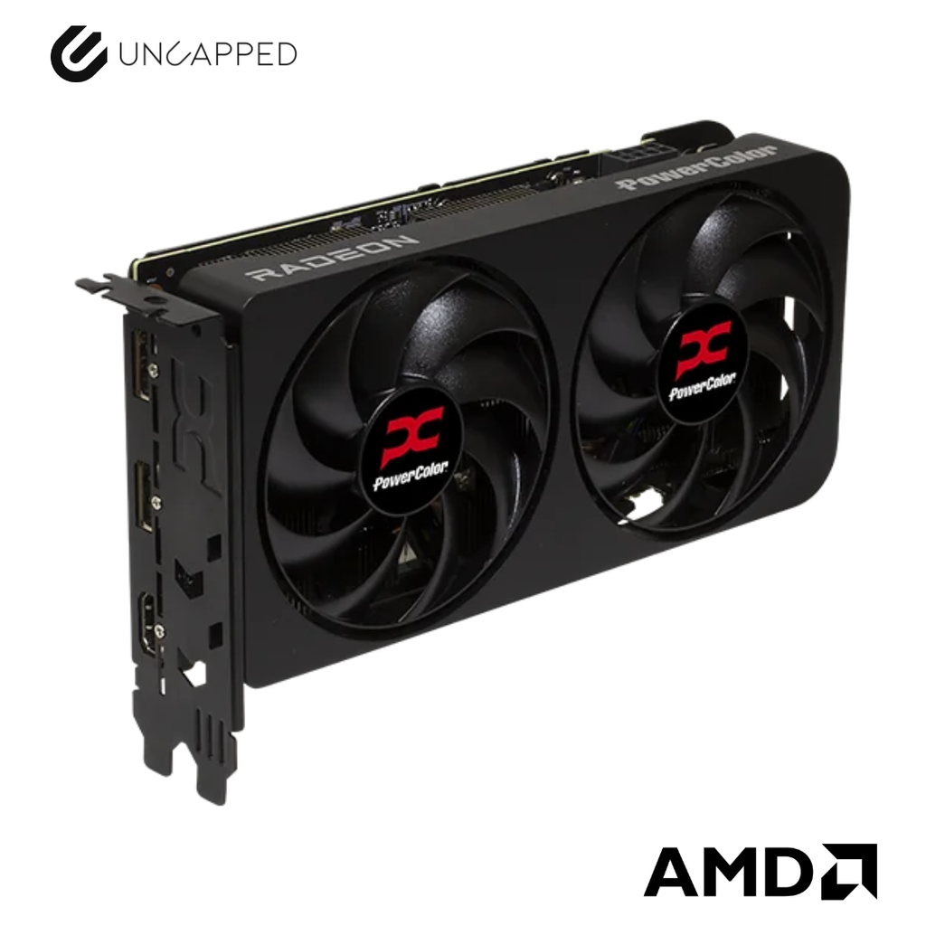 9060 XT 16GB Powercolor Reaper RX Black Dual