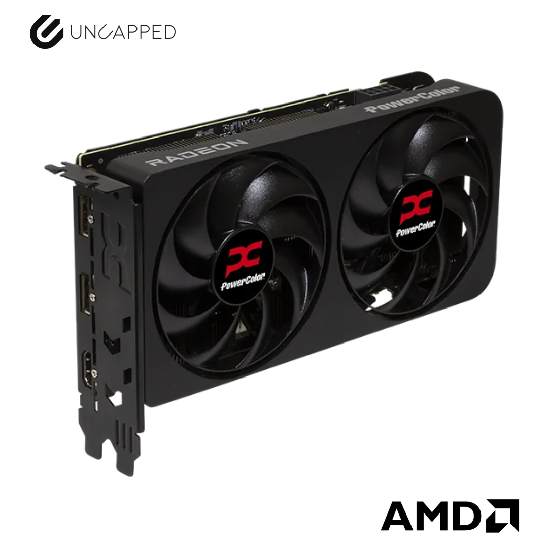 9060 XT 16GB Powercolor Reaper RX Black Dual