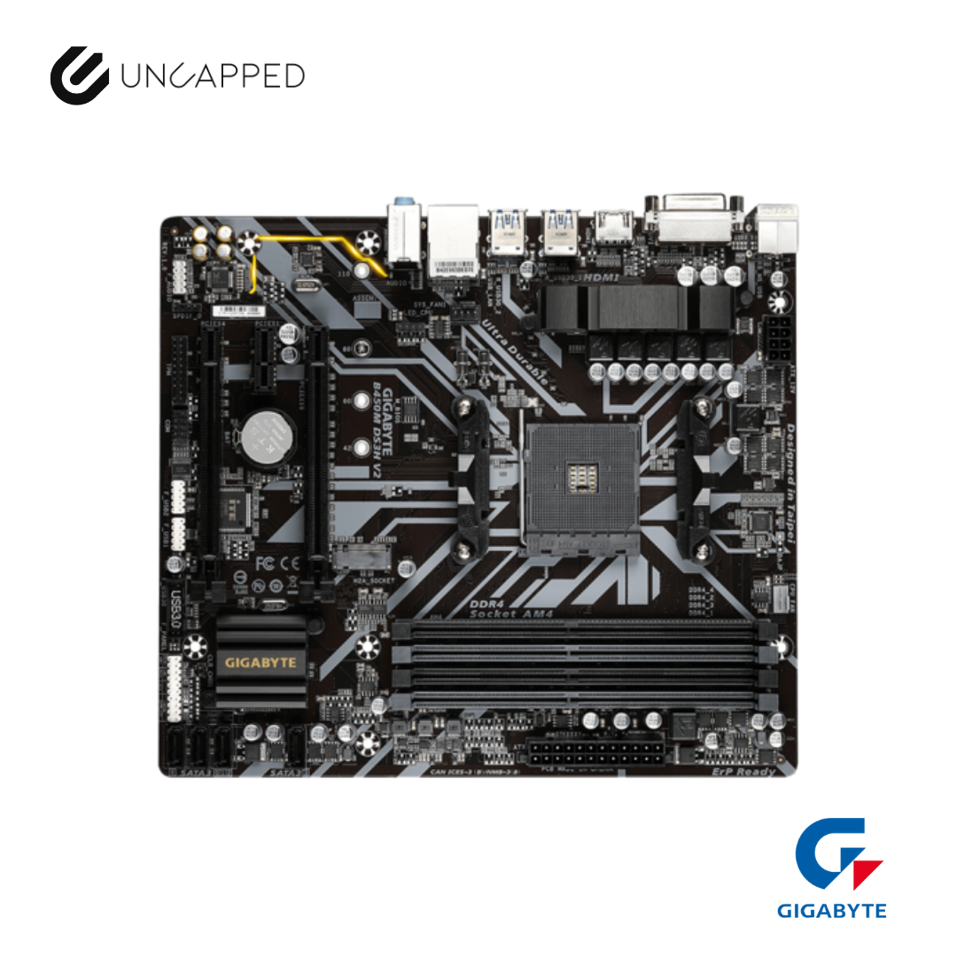 Gigabyte B450M DS3H v2