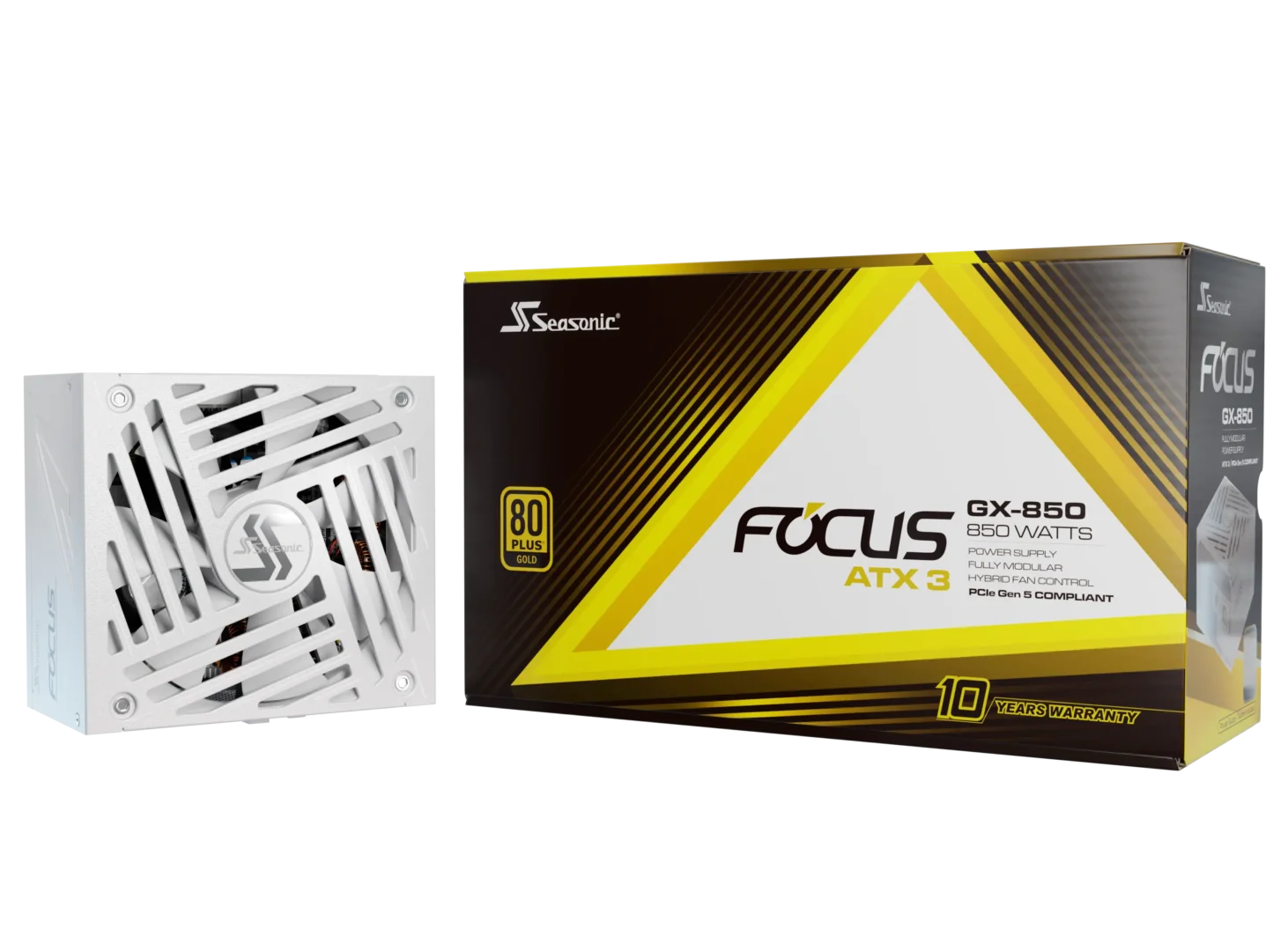 Seasonic Focus Plus Gold 850W ATX 3.0 White