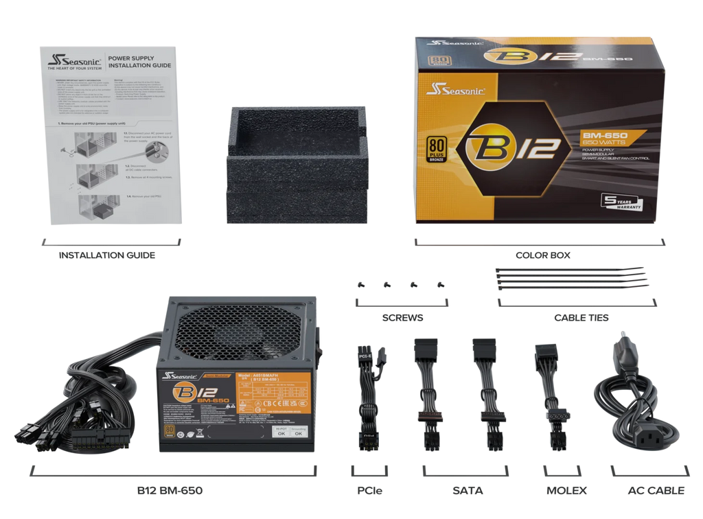 Seasonic B12 BM-650