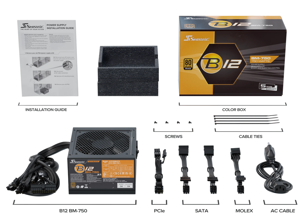 Seasonic B12 BM-750