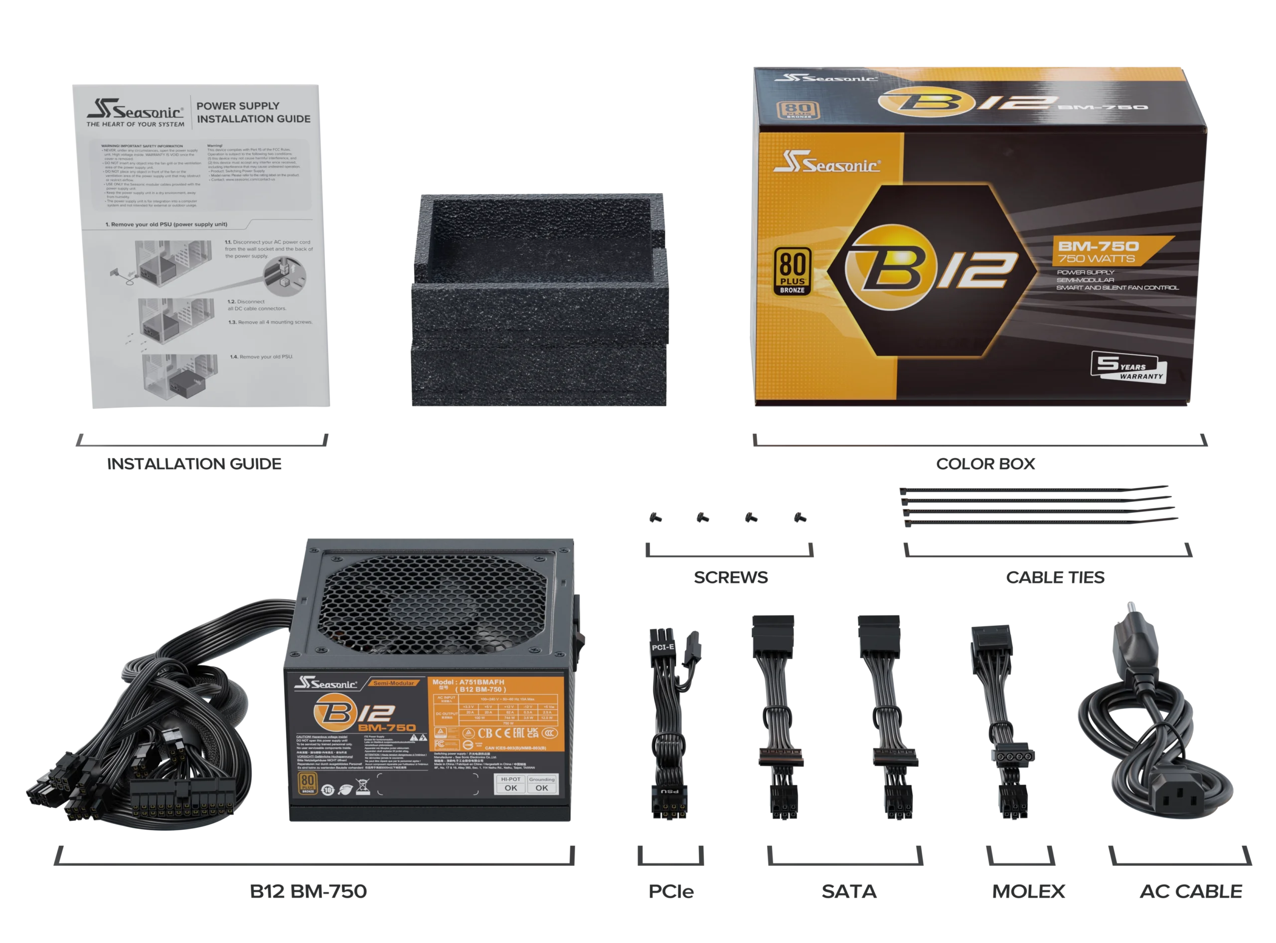 Seasonic B12 BM-750