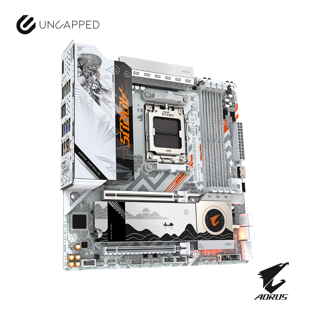 Gigabyte B850M Aorus Elite WiFi7 Ice-P