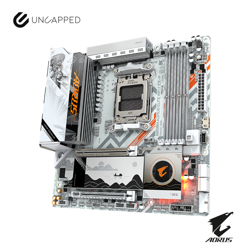 B850M Aorus Elite WiFi7 Ice-P