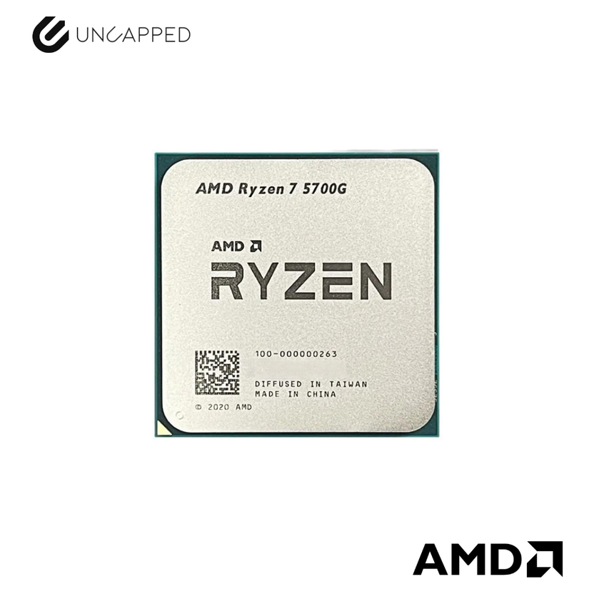 AMD Ryzen 7 5700G (Tray Type) – 8-Core APU with Radeon Graphics ...