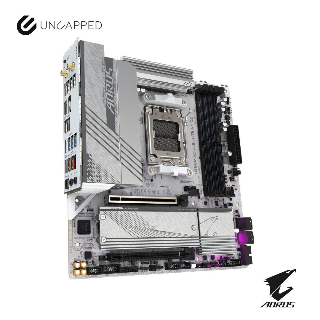 Gigabyte B650M Aorus Elite AX Ice