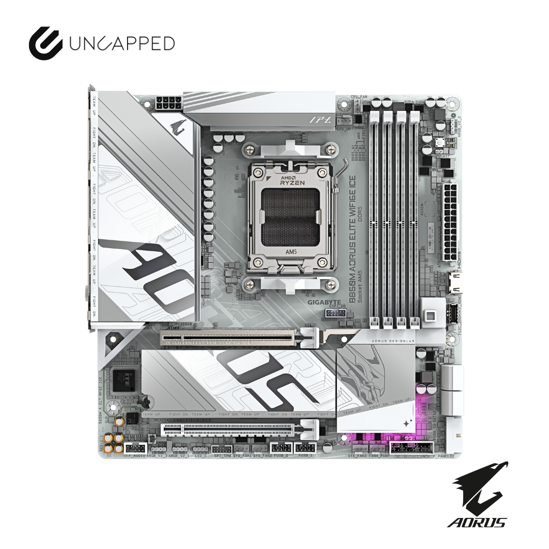 Gigabyte B850M Aorus Elite Wifi6E Ice