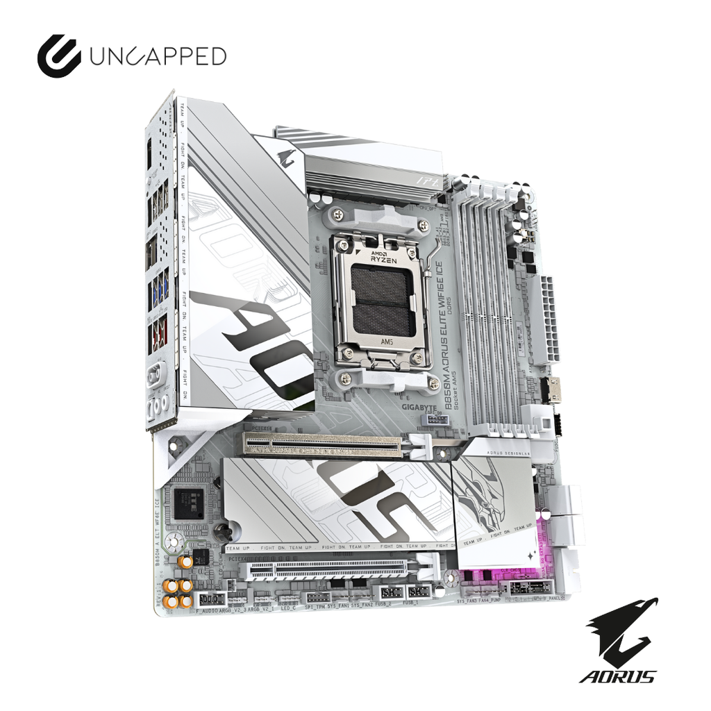 Gigabyte B850M Aorus Elite Wifi6E Ice