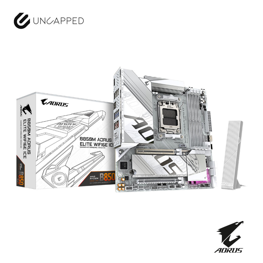 Gigabyte B850M Aorus Elite Wifi6E Ice