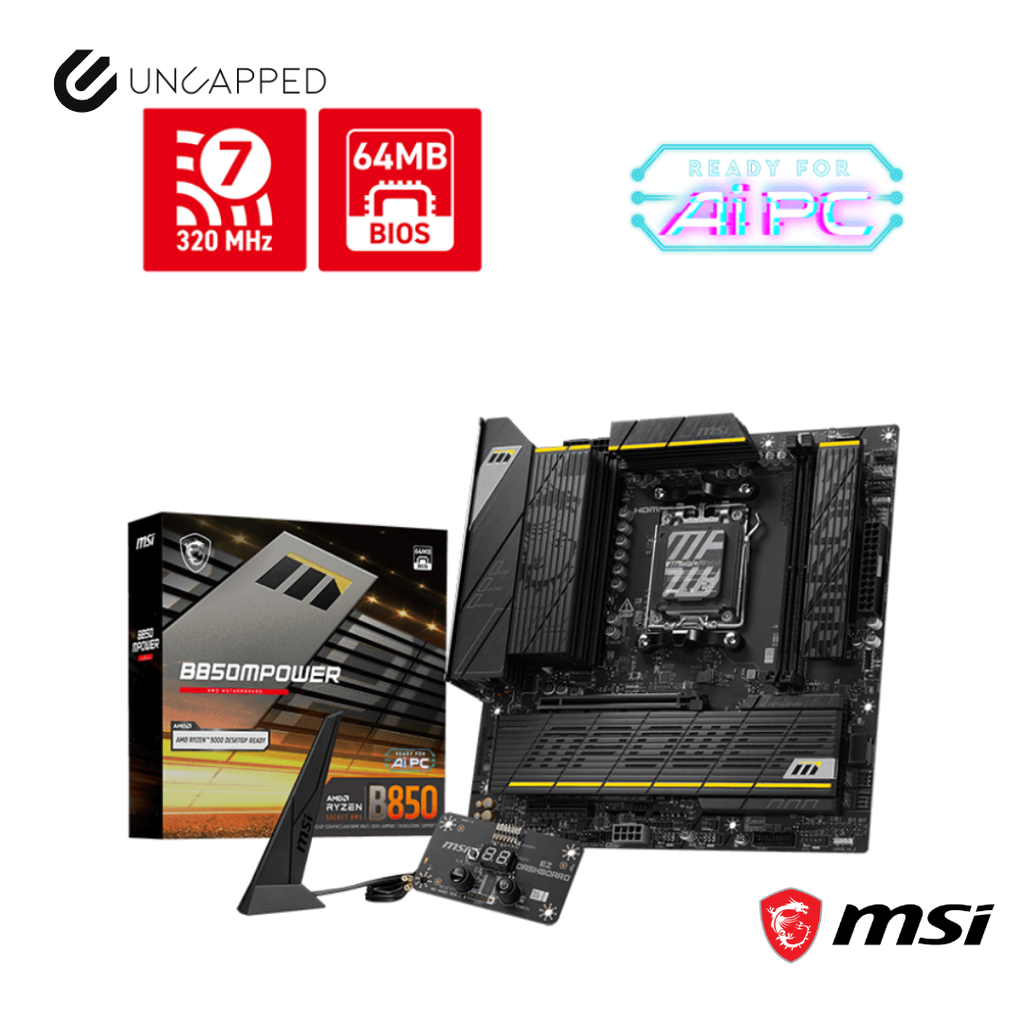 MSI B850M Power