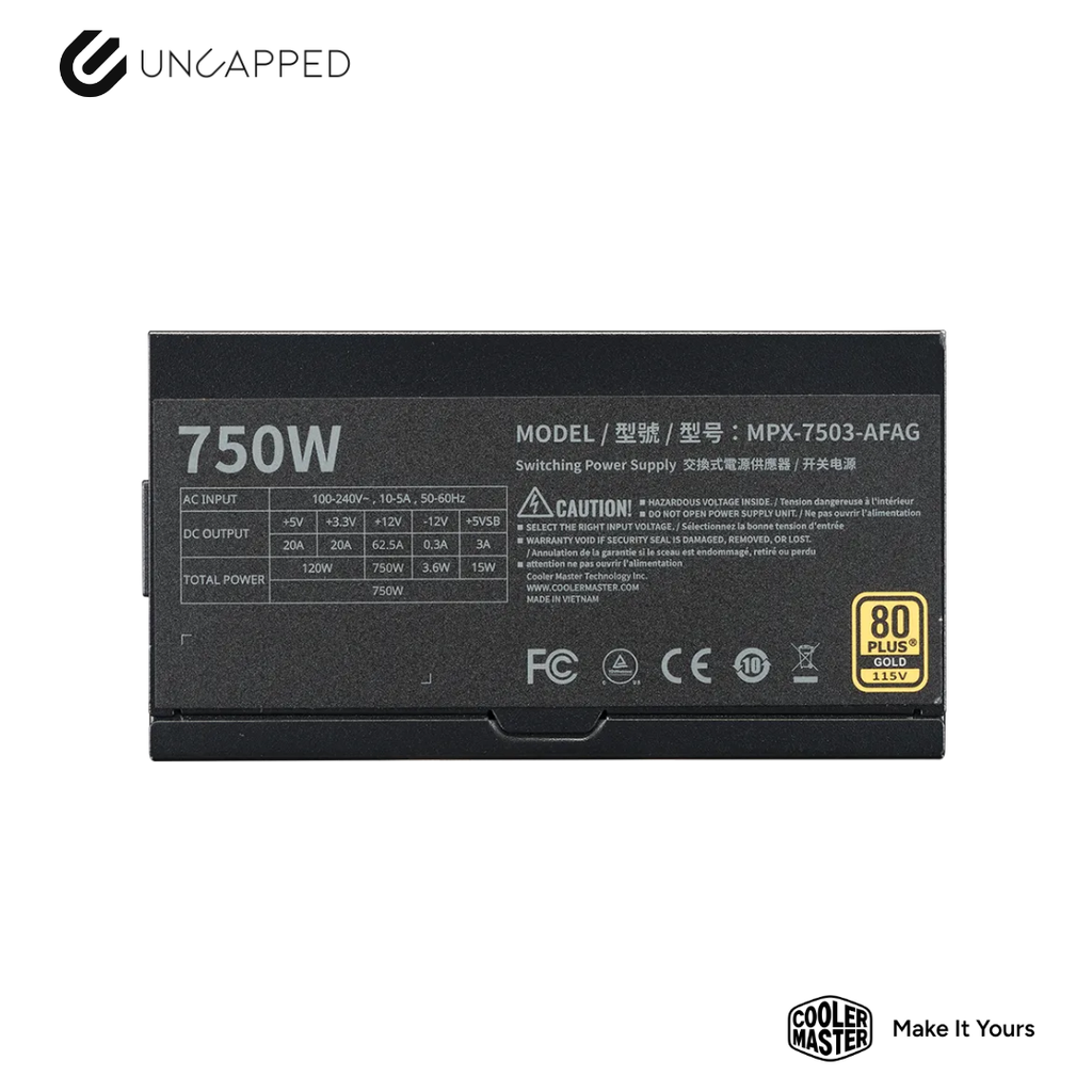 Cooler Master MWE Gold V3 750W