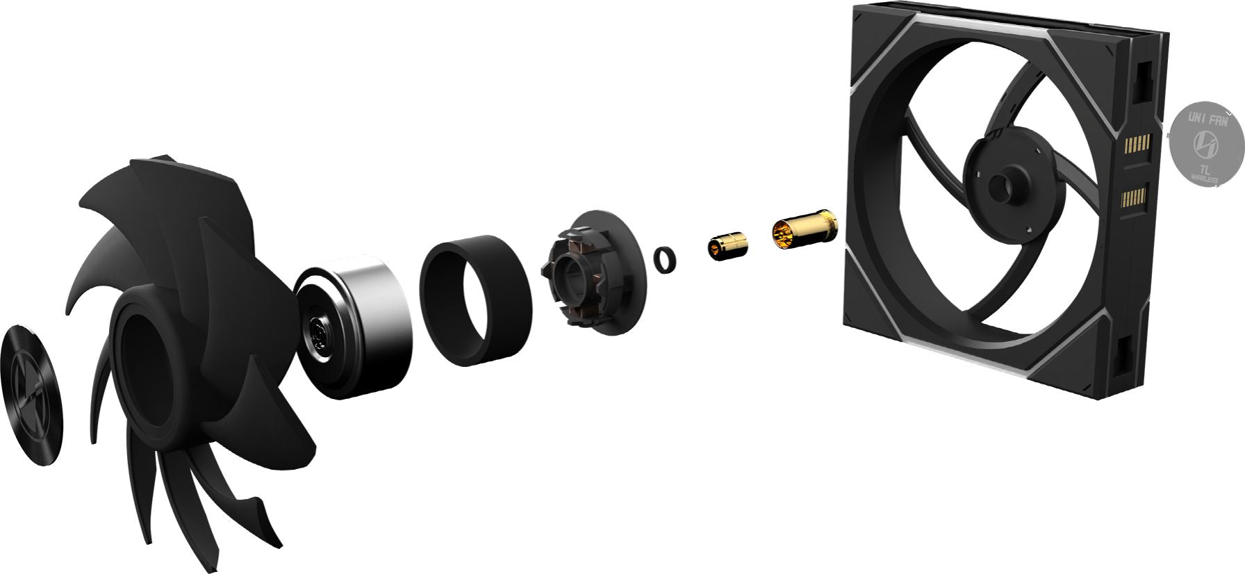 Lian Li UNI FAN TL WIRELESS 120 (3pcs)