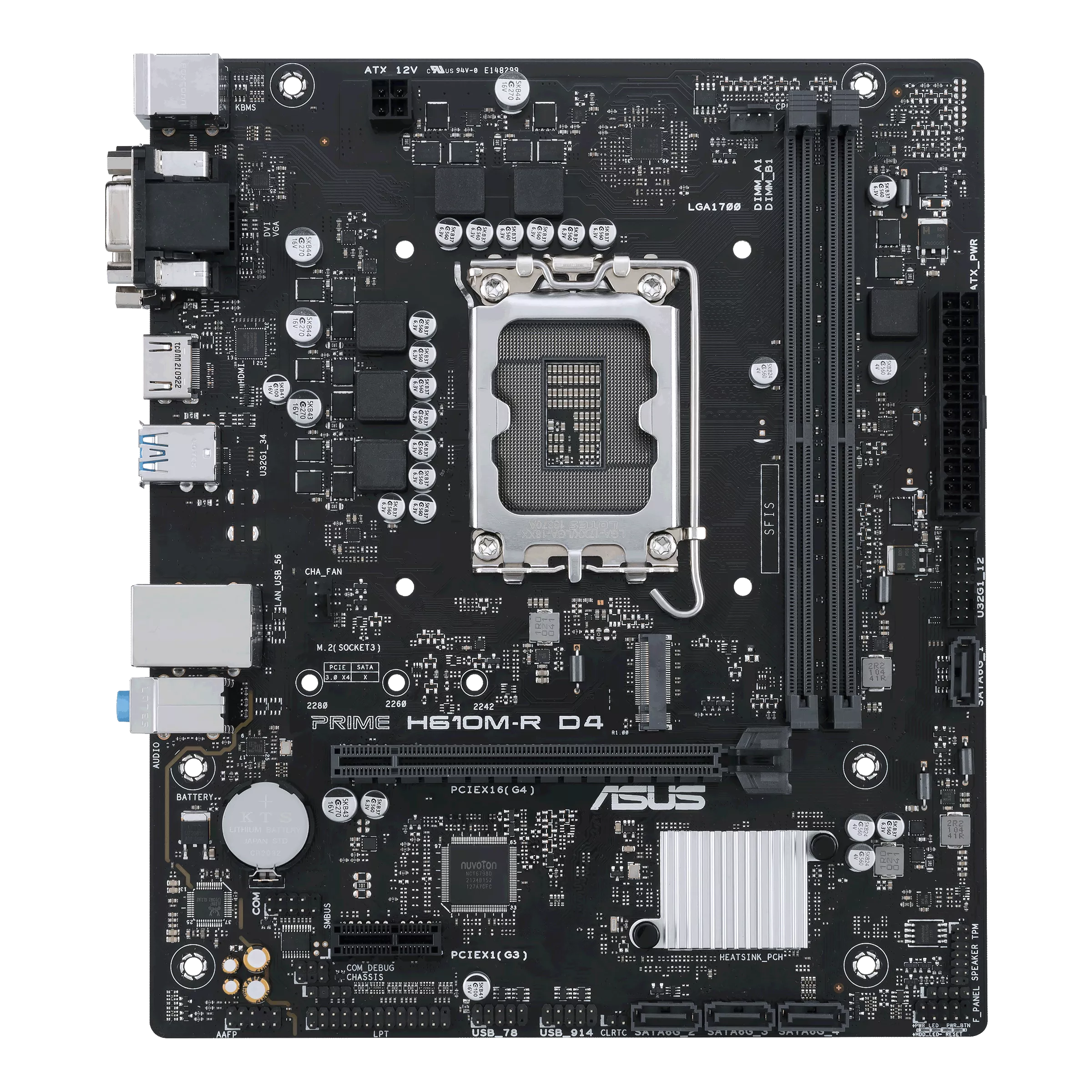 ASUS Prime H610M-R D4