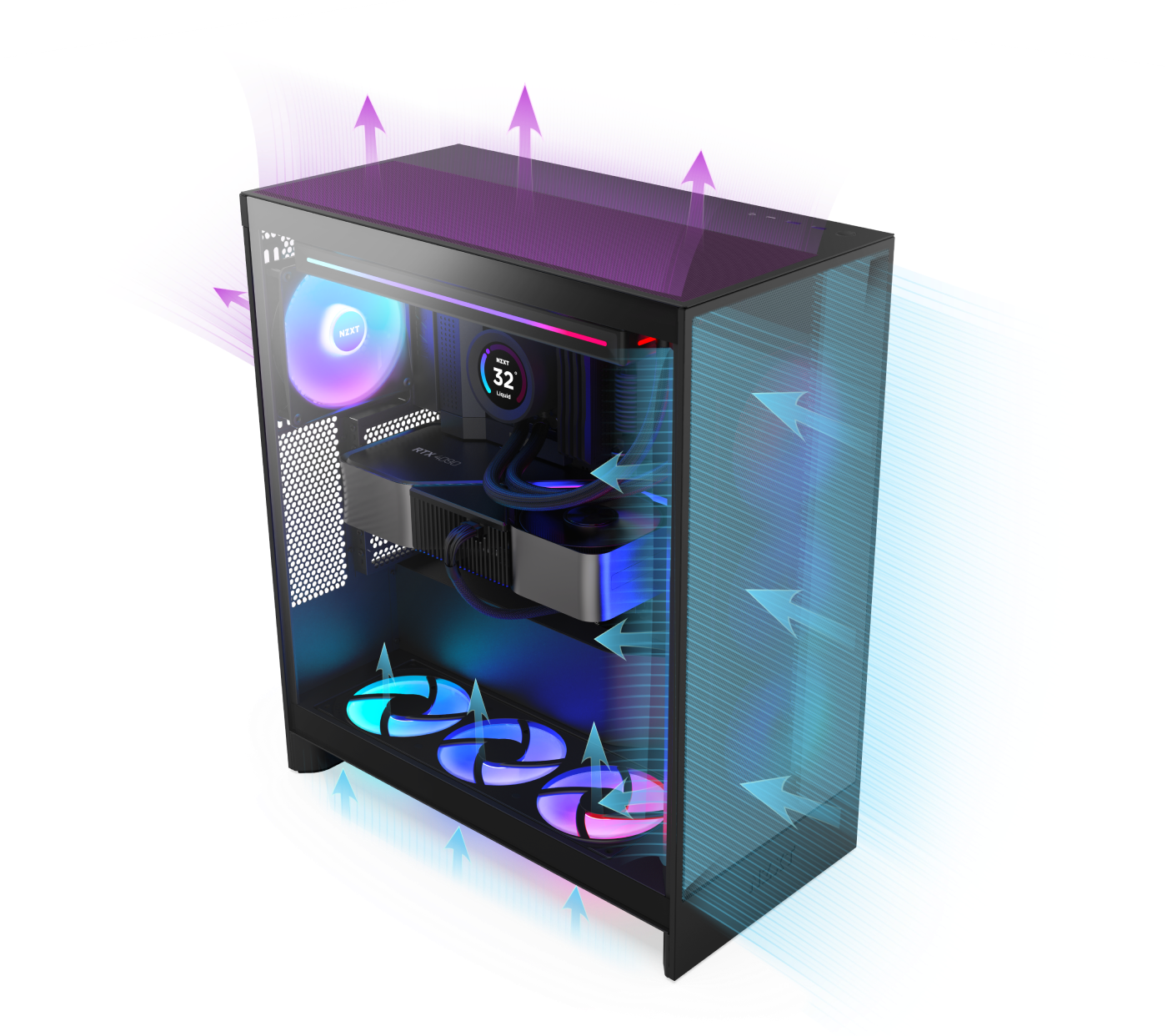 NZXT H7 White